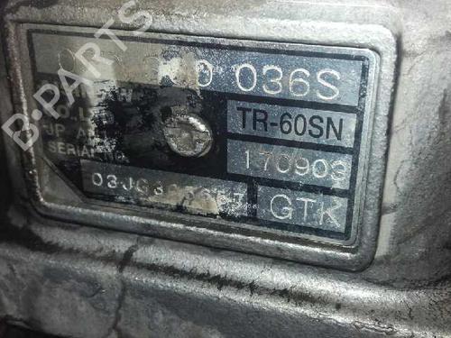 Gearbox VW TOUAREG (7LA, 7L6, 7L7) 5.0 V10 TDI | BP12644646M3 