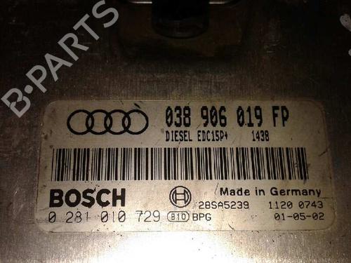 Engine control unit (ECU) AUDI A4 B6 (8E2) 1.9 TDI | BP12638535M57 