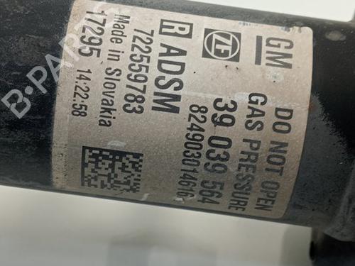 Right front shock absorber OPEL ASTRA K (B16)  | BP13483446M17 
