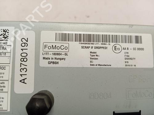Radio FORD FIESTA VII (HJ, HF) 1.1 Ti-VCT | BP22704733E6 