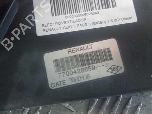 Radiator fan RENAULT CLIO II (BB_, CB_)  | BP16733214M35 