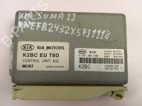 Used Engine control unit (ECU) KIA SHUMA II (FB) 1.6 (101 hp) 30375395