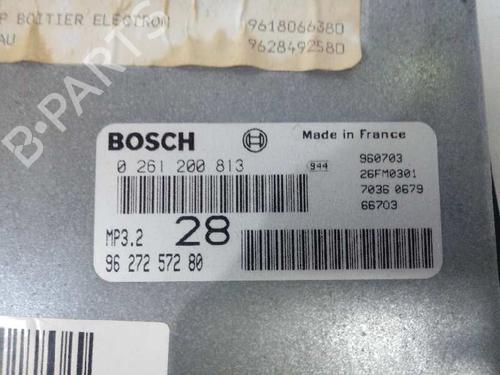 Engine control unit (ECU) PEUGEOT 406 (8B) 2.0 Turbo | BP17006497M57