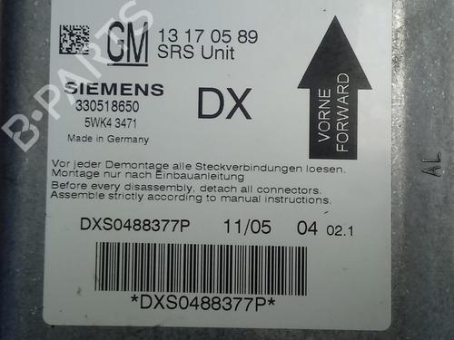 Airbag module OPEL VECTRA C (Z02) 2.2 DTI 16V (F69) | BP16453962M53 