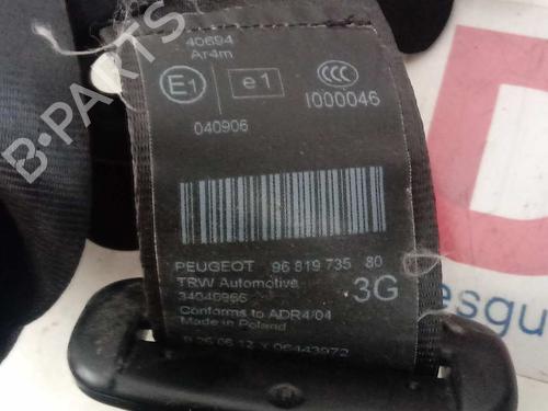 Rear right seatbelt PEUGEOT 5008 (0U_, 0E_) 1.6 HDi | BP14130491I28 