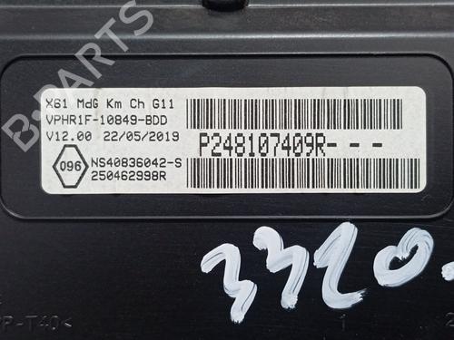 Instrument cluster RENAULT KANGOO / GRAND KANGOO II (KW0/1_) | BP30396336C47