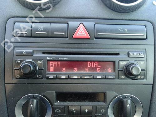 Used Radio AUDI A3 Sportback (8PA) 2.0 FSI (150 hp) 16647081
