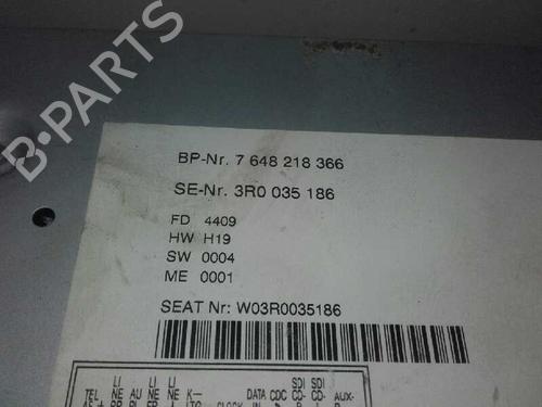 Radio SEAT EXEO (3R2)  | BP19260533E6 
