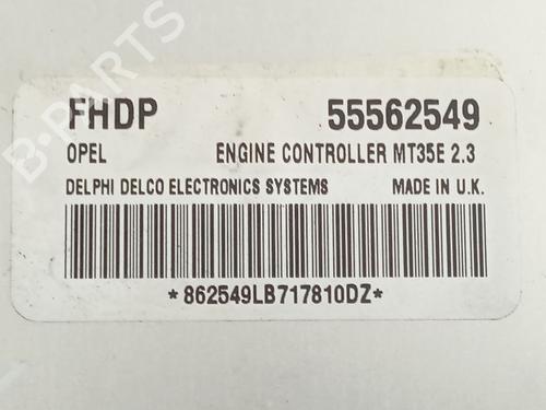 Engine control unit (ECU) OPEL ASTRA H (A04) 1.6 (L48) | BP32508138M57