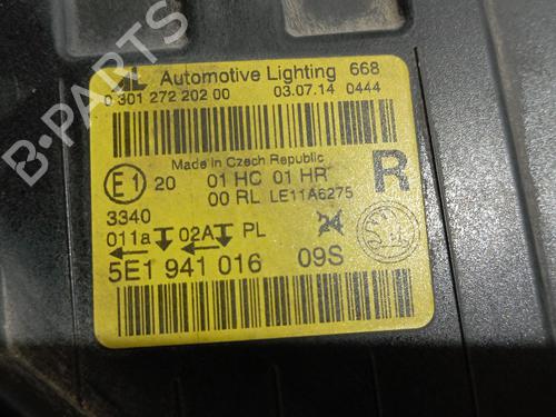 Right headlight SKODA OCTAVIA III Combi (5E5, 5E6) 1.6 TDI | BP37408101C29 - Image 5