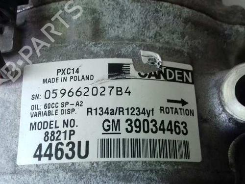 AC compressor OPEL ASTRA K (B16)  | BP12947625M34 