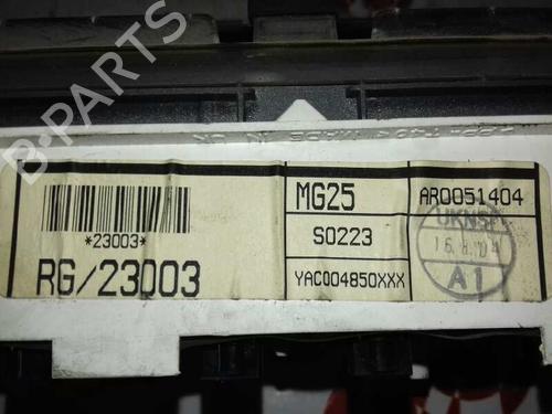 Instrument cluster MG MG ZR 105 | BP16996261C47 