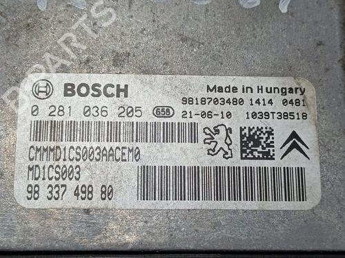 Engine control unit (ECU) PEUGEOT PARTNER Box Body/MPV (K9)  | BP29370994M57 