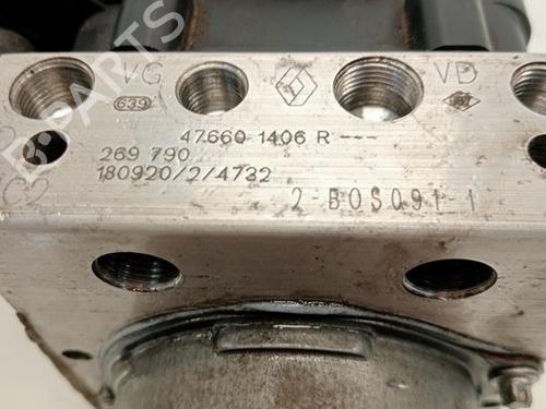 ABS pump RENAULT KANGOO / GRAND KANGOO II (KW0/1_)  | BP17155496M43 