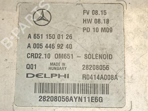Engine control unit (ECU) MERCEDES-BENZ E-CLASS (W212) E 200 CDI / BlueTEC (212.005, 212.006) | BP37200670M57 - Image 4