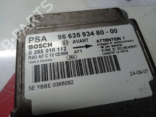 ECU airbags PEUGEOT 207 SW (WK_) 1.6 16V | BP12663449M53 