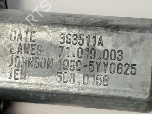 Front right window mechanism OPEL CORSA E (X15)  | BP18656836C23 