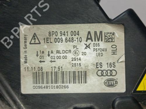 Right headlight AUDI A3 (8P1) | BP31933221C29