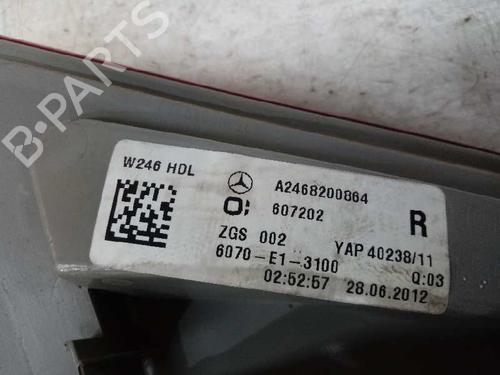 Right tailgate light MERCEDES-BENZ B-CLASS Sports Tourer (W246, W242)  | BP14129769C80 