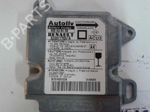 Used ECU airbags RENAULT MEGANE I Classic (LA0/1_) [1996-2008]  16698923