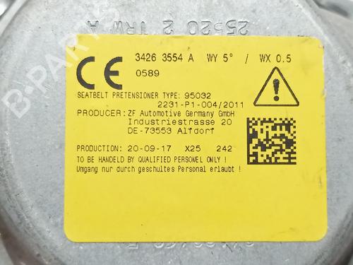 Front left seatbelt PEUGEOT RIFTER | BP39964531I26 - Image 5