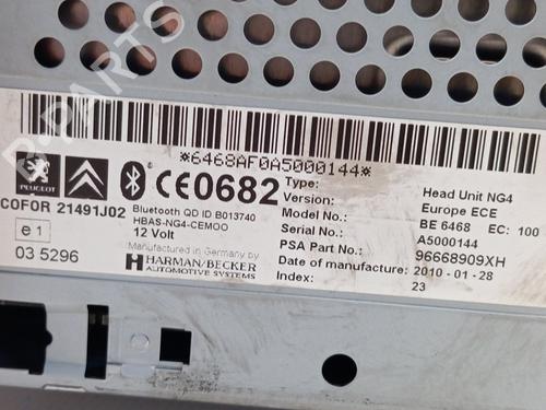 Radio PEUGEOT 308 I (4A_, 4C_) 2.0 HDi | BP21125078E6