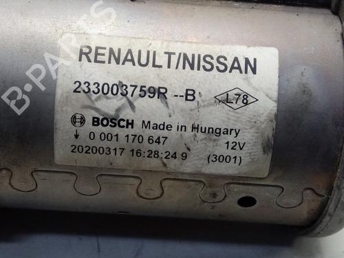 Starter DACIA SANDERO II 1.5 dCi 75 / Blue dCi 75 (B8JW, B8M4, B8AH, B8M7, B8M6) | BP15652985M8 - Image 2
