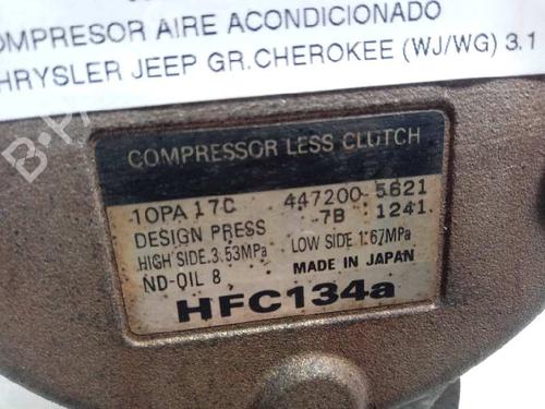 AC compressor JEEP GRAND CHEROKEE II (WJ, WG)  | BP12936692M34 