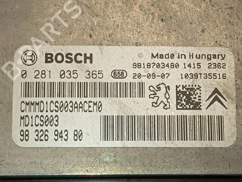 Engine control unit (ECU) PEUGEOT 508 II (FB_, FH_, F3_) 1.5 BlueHDI 130 (FBYHZJ, FBYHZR) | BP40020704M57 - Image 2