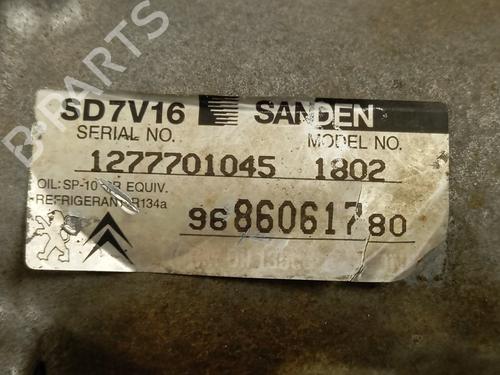 AC compressor CITROËN BERLINGO / BERLINGO FIRST MPV (MF_, GJK_, GFK_) 1.6 HDI 75 (MF9HW, GJ9HWC, GF9HWC, GN9HWC) | BP29573691M34 