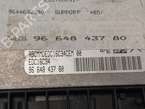 Engine control unit (ECU) CITROËN C4 I (LC_)  | BP22516781M57 