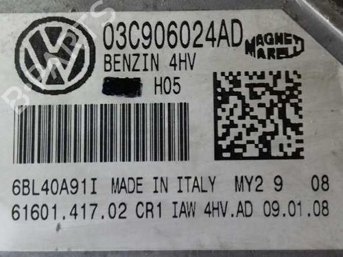 Engine control unit (ECU) VW POLO (9N_, 9A_) 1.4 16V | BP12635722M57 