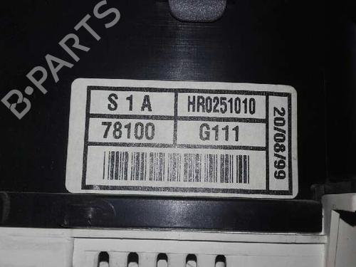 Instrument cluster HONDA ACCORD VI (CK, CG, CH, CF) 2.0 i (CG9) | BP12646659C47 
