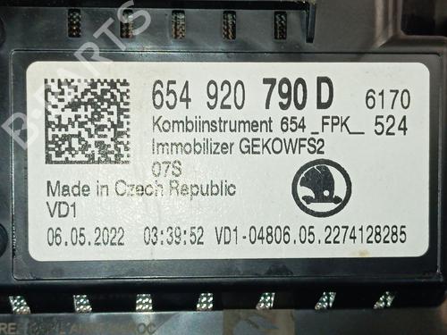 Instrument cluster SKODA SCALA (NW1) | BP35979599C47 - Image 3