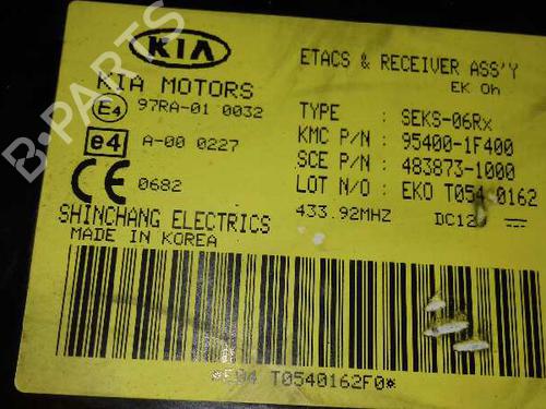 Airbag Kit KIA SPORTAGE II (JE_, KM_)  | BP12643702C86 