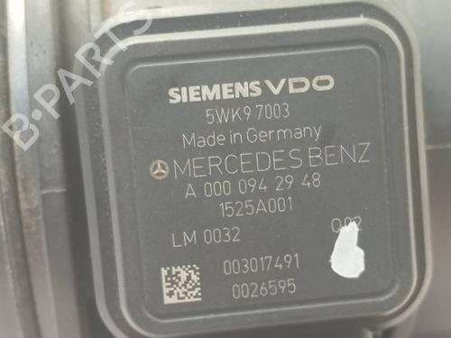 Mass air flow sensor MERCEDES-BENZ A-CLASS (W169)  | BP19944228M95 