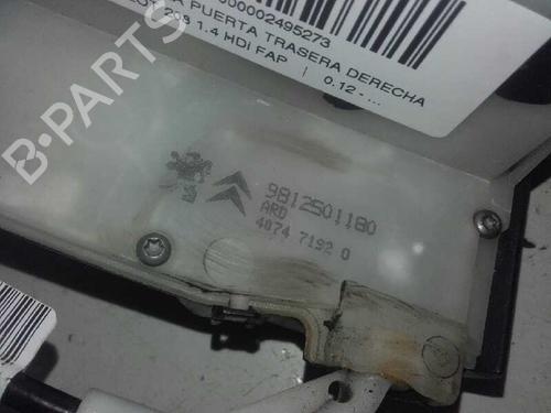 Rear right lock PEUGEOT 208 I (CA_, CC_)  | BP12833724C99 