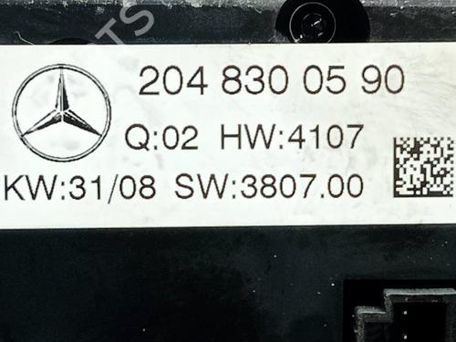 Climate control MERCEDES-BENZ C-CLASS (W204) C 200 CDI (204.007, 204.006) | BP12672859I5 
