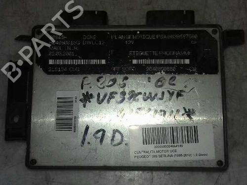 Used Engine control unit (ECU) PEUGEOT 206 Hatchback (2A/C) 1.9 D (69 hp) 12649348