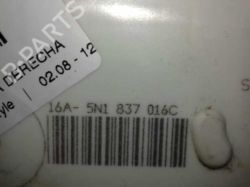 Front right lock SEAT IBIZA IV SC (6J1, 6P5) 1.4 | BP12834221C97 