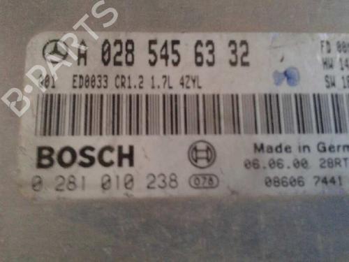 Engine control unit (ECU) MERCEDES-BENZ A-CLASS (W168) A 170 CDI (168.009, 168.109) | BP12639221M57 