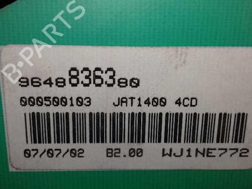 Instrument cluster CITROËN BERLINGO / BERLINGO FIRST Box Body/MPV (M_) 2.0 HDI 90 4WD (MBRHY, MCRHY) | BP15370898C47 