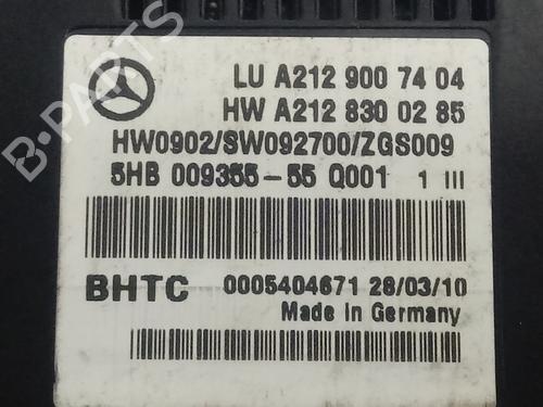 Climate control MERCEDES-BENZ E-CLASS (W212)  | BP19020147I5 