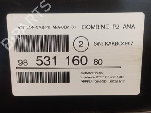 Instrument cluster PEUGEOT 2008 II (UD_, US_, UY_, UJ_, UR_, UC_)  | BP29396159C47 
