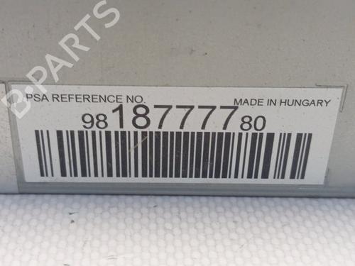 Radio PEUGEOT EXPERT Van (V_) 1.5 BlueHDi 120 | BP28951797E6 