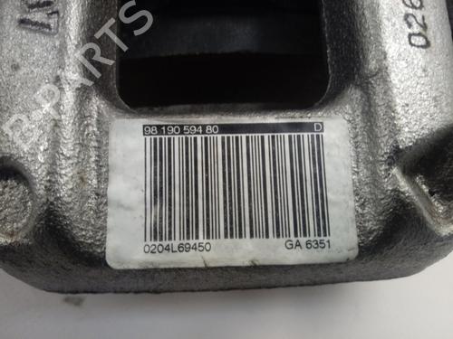 Right rear brake caliper PEUGEOT RIFTER  | BP19732117M106 