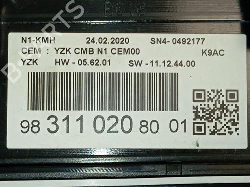 Instrument cluster CITROËN BERLINGO (ER_, EC_) | BP37402938C47 - Image 4