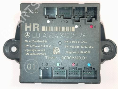 Used Electronic module Electronic module MERCEDES-BENZ C-CLASS (W204) C 220 CDI (204.008) (170 hp) 34715399 34715399