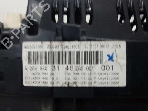 Instrument cluster MERCEDES-BENZ C-CLASS (W204) C 200 CDI (204.007, 204.006) | BP12651811C47 