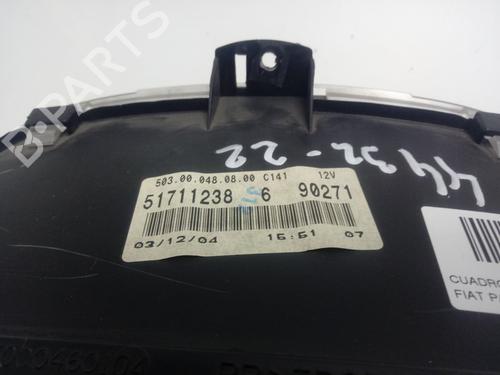 Instrument cluster FIAT PANDA (169_)  | BP12671302C47 